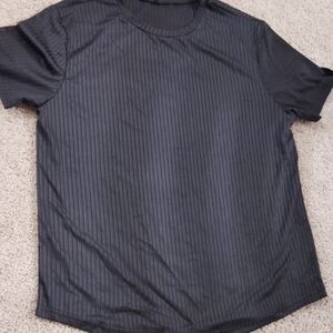Men's Black Striped Shirt New